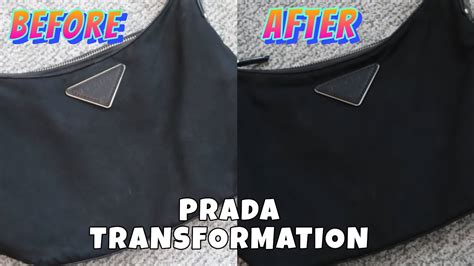 prada bag metal strap tarnish|how to clean prada bags.